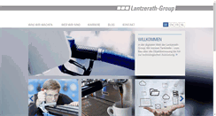 Desktop Screenshot of lantzerath-group.com